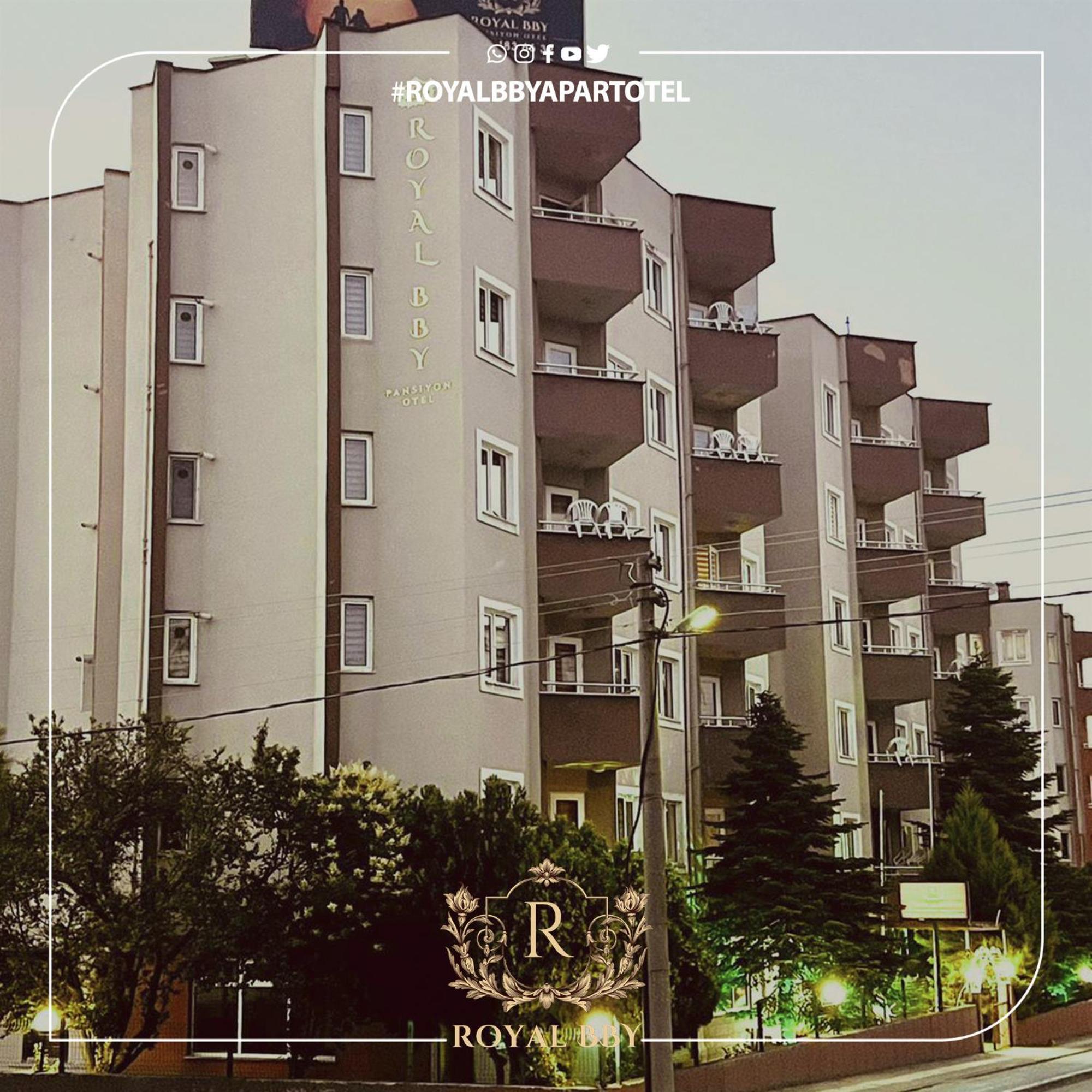 Royal Bby Apart Otel Gorukle Kültér fotó