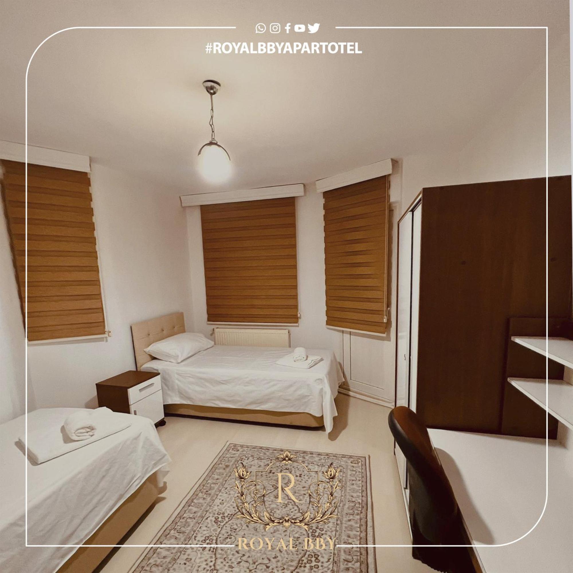 Royal Bby Apart Otel Gorukle Kültér fotó